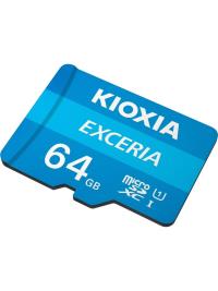 KIOXIA 64GB EXCERIA MicroSD C10 U1 UHS1 LMEX2L064GG2 Kart - 2